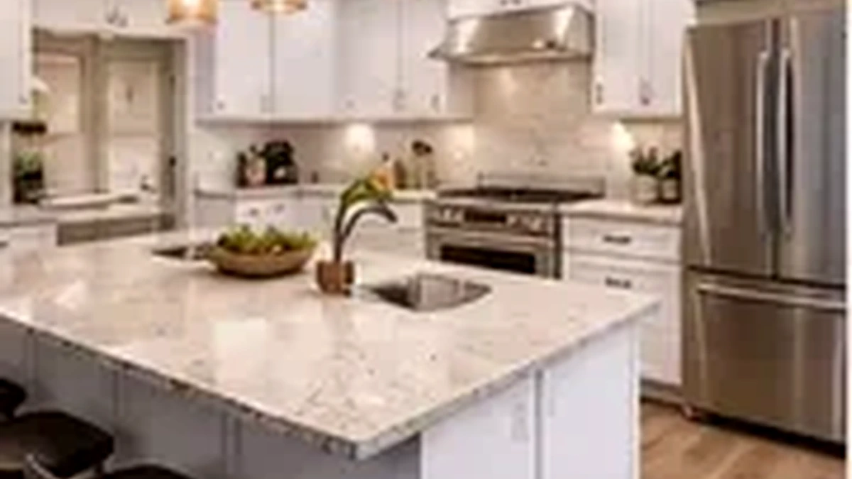 Completed kitchen remodel example